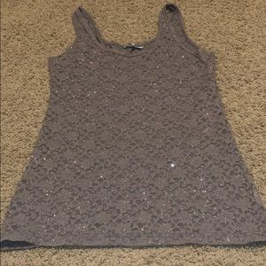 Sparkly tank top